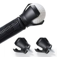 【YF】 Golf Balls Picker Ball Pick up Clamp Rubber Zinc Alloy Supplies Accessories Convenient Practical Training Aids