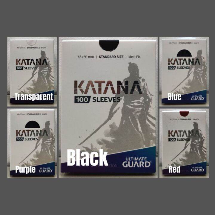 Fast shipping Ultimate Guard KATANA Sleeves 100s Lazada PH