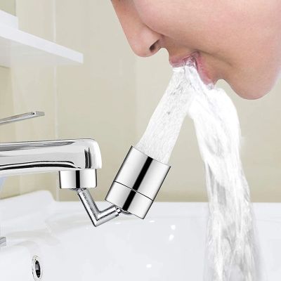 Universal Splash Filter Faucet Spray Head Anti Splash 720° Filter Faucet Movable Kitchen Tap Water Saving Nozzle Sprayer 70