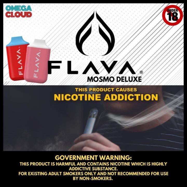 Flava Mosmo Deluxe 10000 Puffs Disposable | Lazada PH