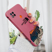 คลังสินค้าพร้อมเคสโทรศัพท์มือถือสำหรับ Xiaomi Redmi 9C เคสโทรศัพท์สำหรับเด็กผู้หญิงเรียบง่ายสำหรับเด็กผู้ชายธรรมชาติ Moutain ปลอกของเหลวขอบด้านข้างกล้องปกป้องฝาหลัง