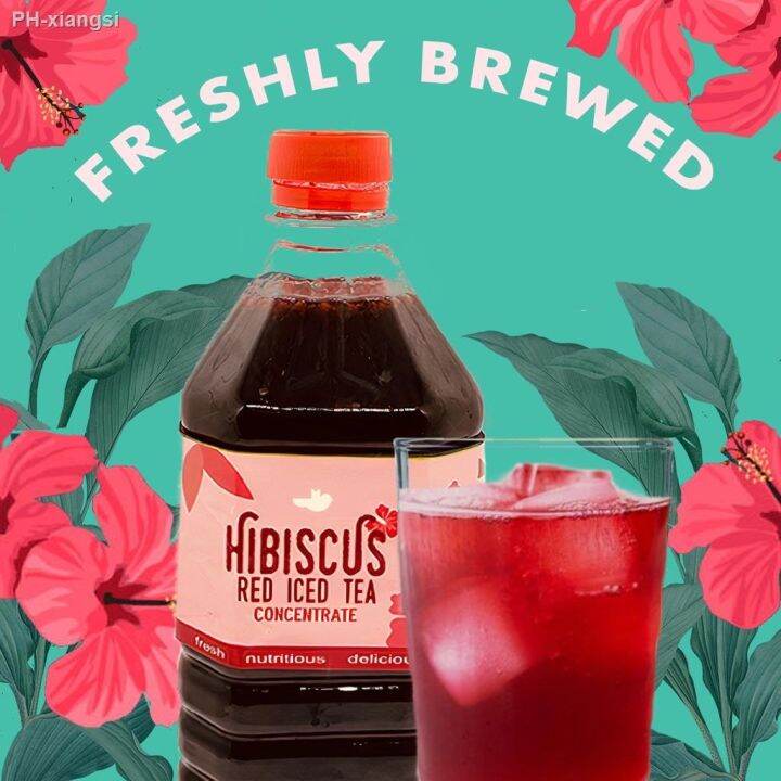 Acelat Red Robin Hibiscus Red Iced Tea Concentrate Lazada PH
