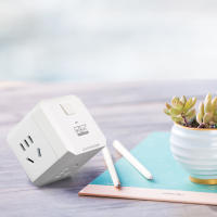 【 Genuine Pure Copper 】 OGE USB Socket Rubiks Cube Converter Inligent Power Strip Integrated High Probability Porous Charge