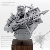 1/10 Resin bust model kits figure colorless and self-assembled A-721