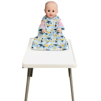 【CC】 Infant bibs with MAGIC TAPE Baby dining chair Gown one childrens waterproof dirty