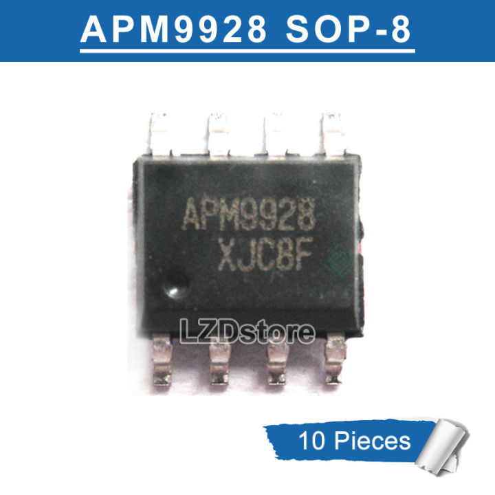 10ชิ้น-apm9928-sop-8-apm9928kc-sop8-apm9928kc-trl-sop-smd-20v-5a-3-2a-n-p-channel-mosfet-พลังงานใหม่ต้นฉบับ