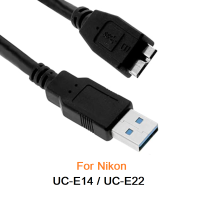 สายลิ้ง ส่งข้อมูล ใช้แทน Nikon UC-E14/ UC-E22 / USB 3.1 Mirco-B 10Pin  ใช้กับ D5,D500,D800,D800E,D810,D810A,D850 ร้านไทย