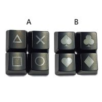 （Miss qis keycap）คีย์บอร์ดรองเท้าฟุตบอล4ชิ้น,มีไฟแบ็คไลท์ส่องทะลุปุ่มกดคีย์บอร์ดเครื่องกลฟังก์ชั่นลูกศร