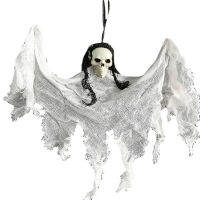 ฮาโลวีนน่ากลัวแขวน Ghost Skeleton Skull Bar Yard Garden Home Decor Props