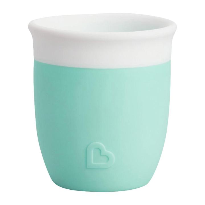 Munchkin C’est Silicone! Open Training Cup, 2oz, Mint