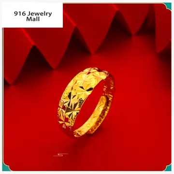 Manufacturer of 22 kt gold plain couple rings | Jewelxy - 204408