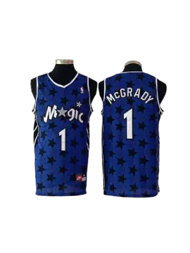 Men's Orlando Magic Blue #1Toronto Raptors #1 Tracy McGrady