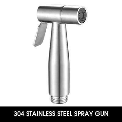 Toilet Bidet Sprayer Set Stainless Steel 1.2M Hose Cleaning Bidet Faucet Handheld Spray Shower Head For Bathroom Easy-to-use