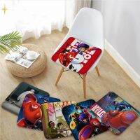 【LZ】fgx450 Disney Big Hero Art Seat Cushion Office Dining Stool Pad Sponge Sofa Mat Non-Slip Buttocks Pad