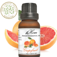 hHom น้ำมันหอมระเหย กลิ่น เกรปฟรุต hHom Aroma Essential Oil Grapefruit 15ml.