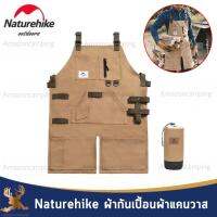 Naturehike ผ้ากันเปื้อนผ้าแคนวาส ชุดเครื่องมือ สำหรับแคมป์ปิ้ง