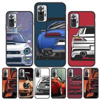 1 JDM เคสโทรศัพท์รถบังคับสำหรับ Redmi Note 10 Pro เคส Redmi Note 9 12 9 Pro 11S 8 8T 10Pro 9S 10S 7 9T 9A 9C ผ้าคลุม8A NFC