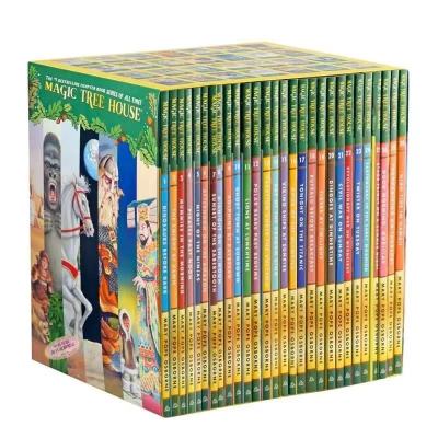 28 เล่ม/ชุด Magic Tree House 1-28 หนังสืออ่านภาษาอังกฤษสำหรับเด็กภาษาอังกฤษบทสะพานหนังสือการอ่านนอกหลักสูตร