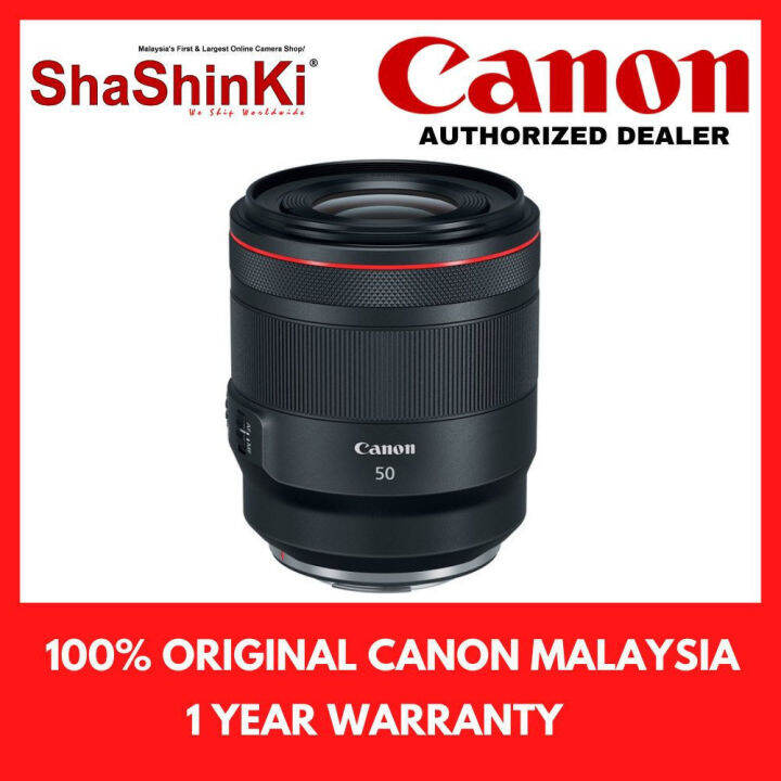 [Promo] Canon RF 50mm f/1.2L USM Lens (Canon Malaysia) Lazada