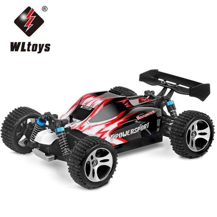 WLtoys A959, 1/18 Scale 2.4GHz Remote Control OffRoad Buggy RED/BLACK