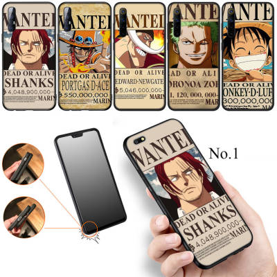 69FFA One Piece Wanted อ่อนนุ่ม High Quality ซิลิโคน TPU Phone เคสโทรศัพท์ ปก หรับ Realme XT X2 A5 2 3 5 5S 5i 6 6i 7 7i 8 8S 8i 9 9i Pro Plus X Lite
