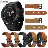 kuiwer 20มม. 22มม. 26มิลลิเมตรหนังสายสำหรับ Garmin Fenix 6/6X/6S สายนาฬิกาข้อมือสายนาฬิกาข้อมือแบบปลดเร็วสวมใส่ง่ายสำหรับ Garmin Fenix 5/5 Plus