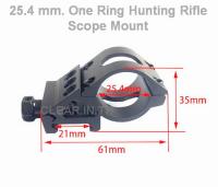 ขาจับไฟฉาย เลเซอร์ ขนาด 25.4mm 1Inch One Ring Scope Mount 20mm Dovetail