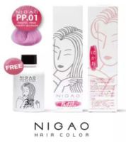 NIGAO Hair Color สีผมพาสเทล สีย้อมผม  ครีมฟอกเปลี่ยนสีผม นิกาโอะ  กลิ่นหอม 100มล.    ครีมฟอกสีผม ??