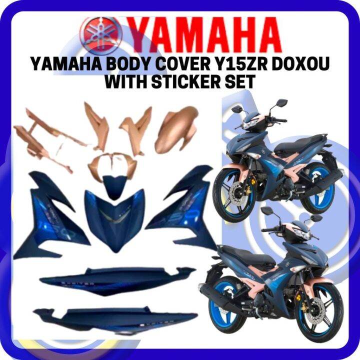 YAMAHA COVER SET BODY SET COVER DOXOU 2020 Y15 Y15ZR V2 HLYM ORIGINAL ...