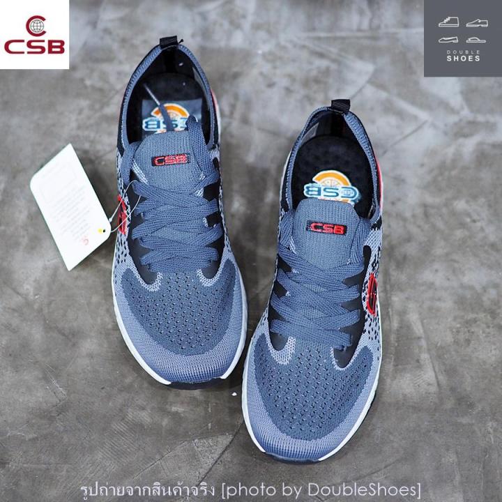 csb-รองเท้าวิ่ง-รองเท้าผ้าใบหญิง-รุ่น-tg002-สีเทาเข้ม-ไซส์-37-41