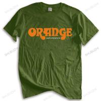 Mens Cotton Tshirt Loose The British Guitar Amps Orange Regular Tees Tshirt Teenagers 100% cotton T-shirt