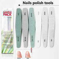 6pcsset 4000 1000 280 240 220 180 150 Professional Nail File Set Sanding Buffer Block Buffing Polish Tools Grind Nail-Files Kit