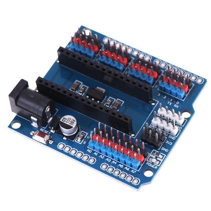 MODUL UNTUK Arduino Nano V3.0 3.0 I/o Io papan ekspansi modul pelindung