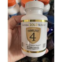 California Gold Nutrition Immune 4 แท้ ?% จาก ?? 60 veggie capsules EXP 10/24