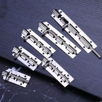 【LZ】◕◎◄  Stainless steel latch door latch latch anti-theft old-fashioned door bolt wooden door bathroom ordinary door plug