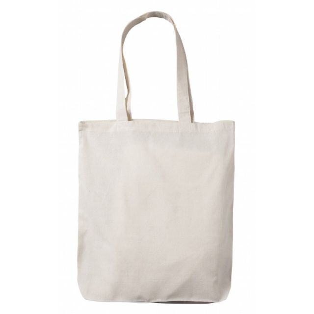 Plain Canvas Tote Bag size with zipper Katsa Bag Ecobag Recyclable