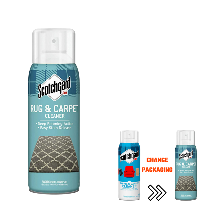 3M Scotchgard Rug &amp; Carpet Cleaner 14oz (396g) ผลิตภัณฑ์ทำความสะอาดผ้าและพรม รุ่นใหม่