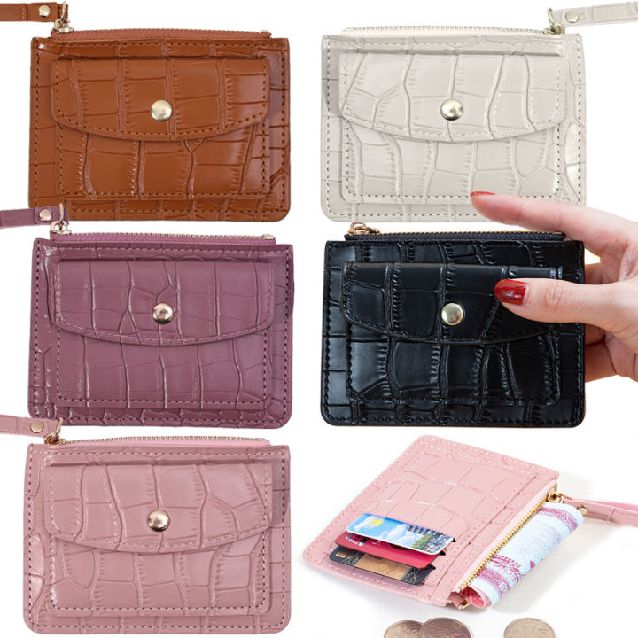 durable-leather-coin-wallet-for-women-multi-functional-leather-wallet-for-women-simple-womens-coin-purse-with-zipper-closure-solid-color-female-card-holder-small-slim-wallet-for-women