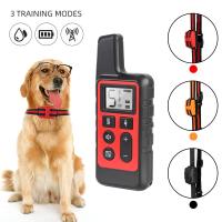 ZZOOI Pet Remote Control Waterproof 500m Electric Dog Training Collar Shock Vibration Sound for All Size Dogs Rechargeable