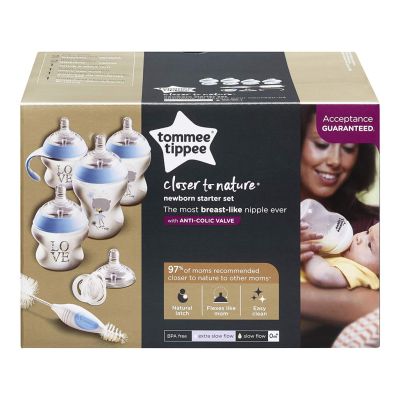 ʕ￫ᴥ￩ʔ [USA] Tommee Tippee ชุดของขวัญสำหรับเด็กแรกเกิด Closer to Nature Newborn Starter Kit ทอมมี่ ทิปปี้ ขวดนม เซต