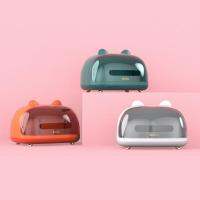 1PC Multifunctional Storage Box Thick Drop-proof Durable Trendy Cat Ear Tissue Box Home Decoration Cosmetic Storage Box