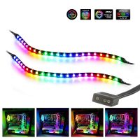 WS2812B Addressable LED Strip Light For PC 5V 3Pin Header 5050 RGB Digital Pixel PC Case Strip Light LED Strip Lighting