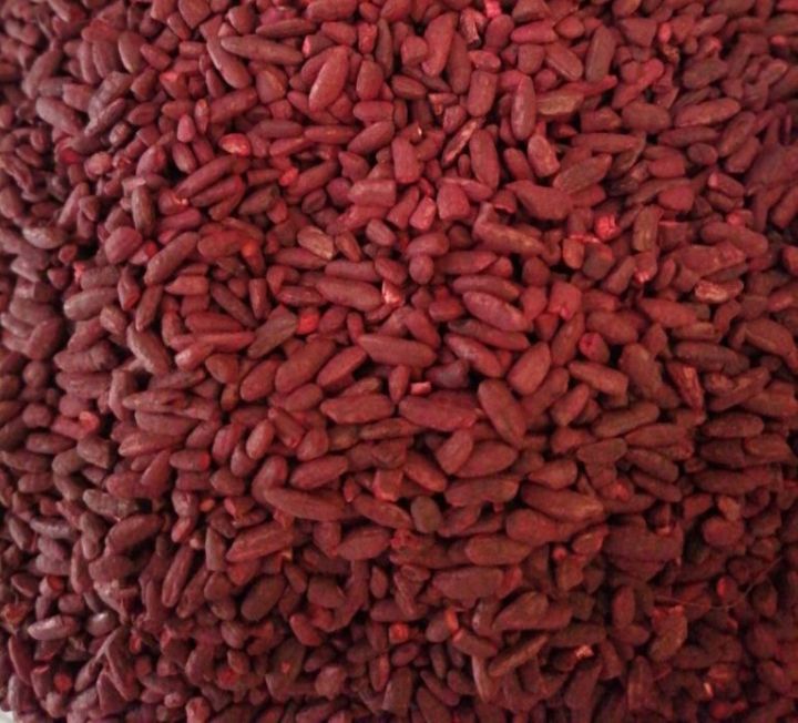 ข้าวแดงแห้ง-อังคักแห้ง-fermented-red-yeast-rice-or-angrak-100-50-grams-to-1000-grams