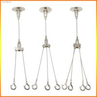 ﹊ Adjustable DIY Light Suspension Kit Steel Wire Hang Rope Hook Cable Hanger Grow Lamp Panel Light Accessories