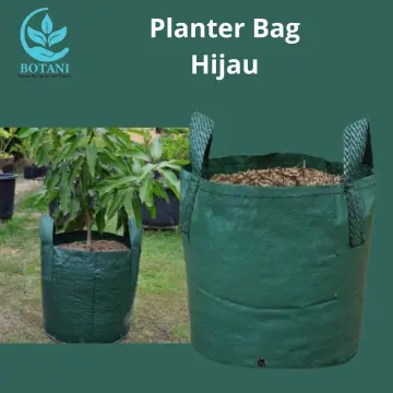 Jual Planter Bag Tanaman Hijau Dan Hitam 4 12 22 32 50 75 100 150 Liter - Planter  Bag