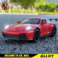 LILEO 1:32ปอร์เช่911 GT3 Supercar โลหะ D Iecast ล้อแม็กรถของเล่นรุ่นรถบรรทุกสำหรับเด็กของเล่นยานพาหนะงานอดิเรกคอลเลกชัน