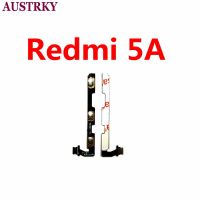 สำหรับปุ่มสายเคเบิลงอได้ด้าน Xiaomi Redmi 5a ปุ่มปรับระดับเสียงลวด Fpc สายเคเบิลงอได้อะไหล่ซ่อมแซม