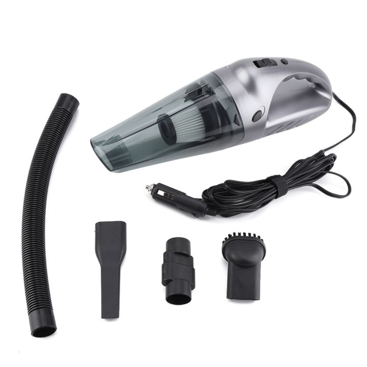 12V 120W Portable Wet Dry anti-static Handheld Car Vacuum Cleaner with LED light for sucking liquid ash cookie crumbs