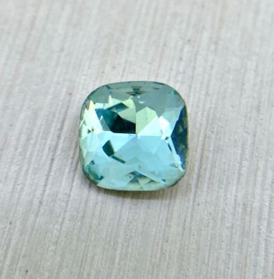 GM Crystal 3010 Crystal Square Color Aguamarine 8*8mm 5Pcs/Pack