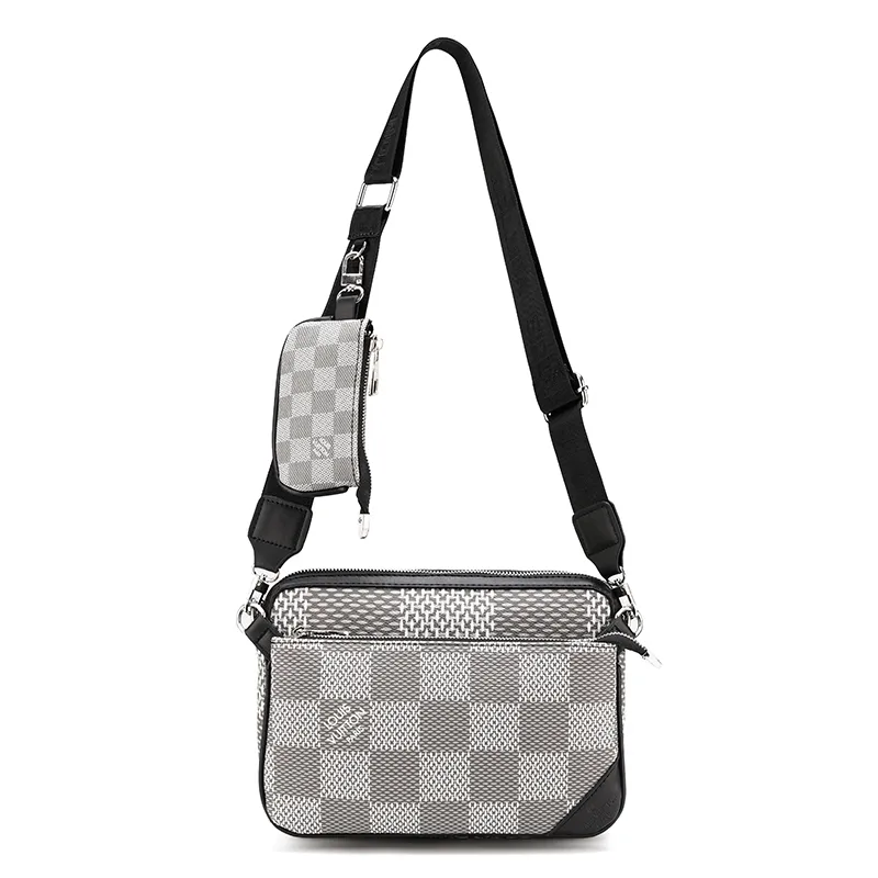 Trio Messenger Tasche Damier Graphite Canvas - Taschen N50017